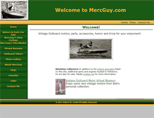 Tablet Screenshot of mercguy.com